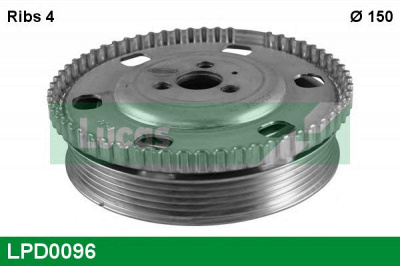 LUCAS ENGINE DRIVE lpd0096 -  Ременный шкив, коленчатый вал
